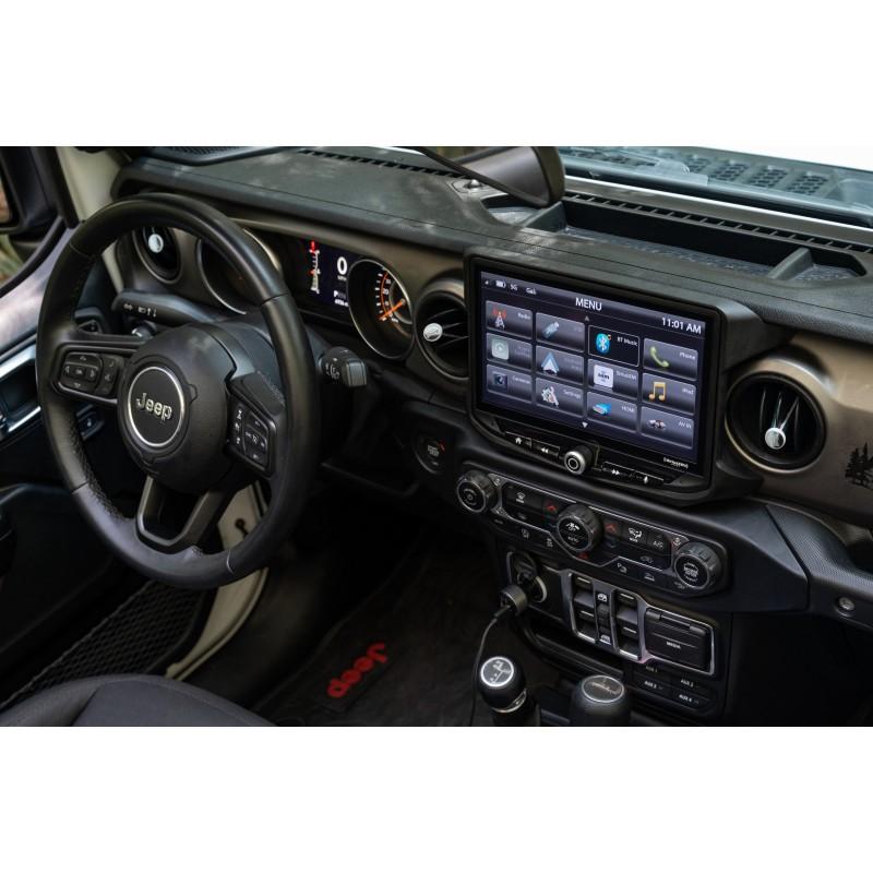 RadioPRO Advanced Integrated Installation Kit with Integrated Controls For Jeep Wrangler JL and Gladiator JT for HEIGH10 or ELEV8
