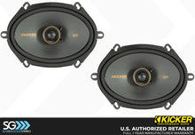 Load image into Gallery viewer, Kicker KSC680 KS Series 6x8-inch 2-way Coaxial Speaker Kit