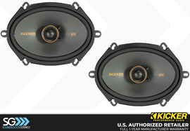 Kicker KSC680 KS Series 6x8-inch 2-way Coaxial Speaker Kit