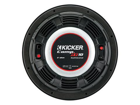 Kicker CWRT10 CompRT Series Shallow Mount 10-inch 400w Subwoofer - Dual 2 Ohm