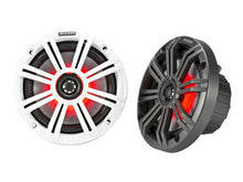 Load image into Gallery viewer, Kicker KM65 KM Series 6.5-Inch Marine LED Coaxial Speakers