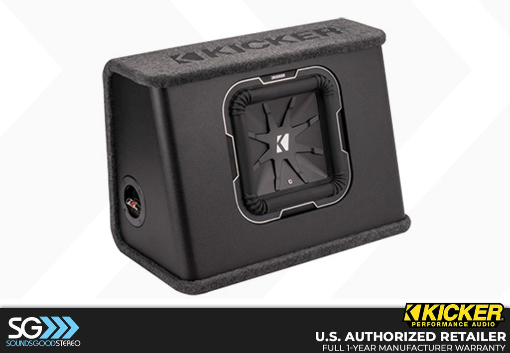 Kicker 41TL7102 10-inch L7 2Ω Loaded Thin-Profile Ported Enclosure