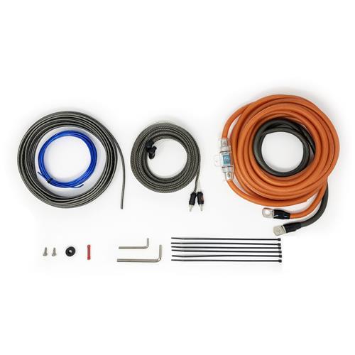 iConnects Pro Series 4AWG Complete Amplifier Installation Kit w/ RCA Cables - 2000 Watts