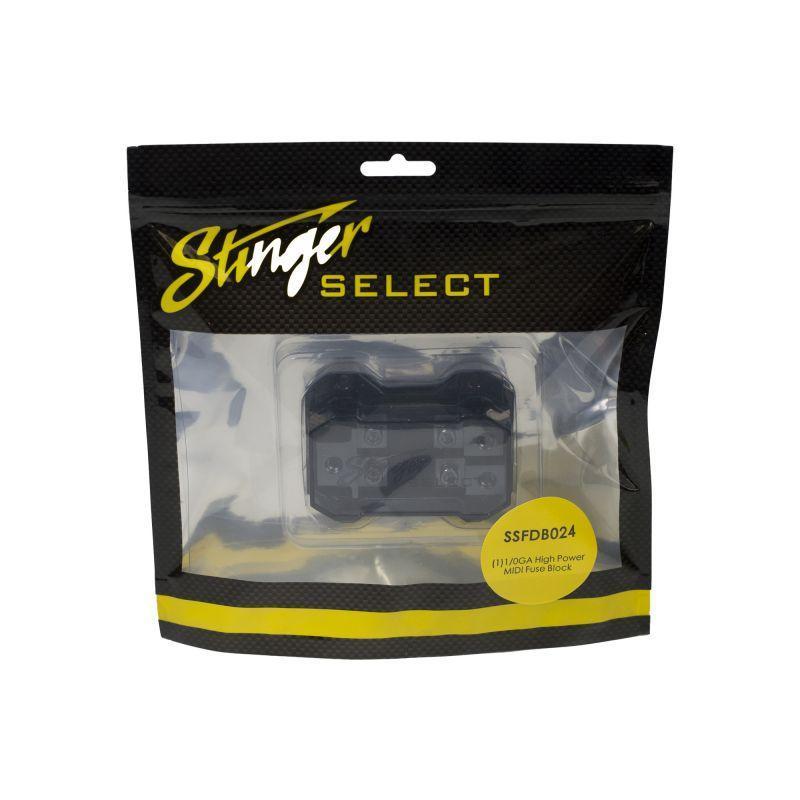 Stinger SSFDB024 High power MIDI distribution block  (1)0GA in (2)4GA out