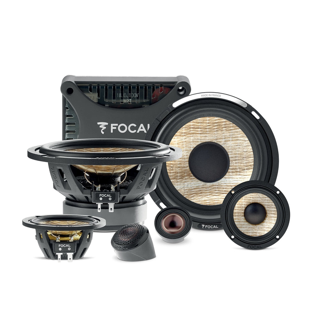 Focal PS165F3E Flax Series 3-way Component Kit
