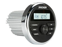 Load image into Gallery viewer, Kicker KMC2 Weather-Resistant Multi-Media Gauge-Style Receiver w/Bluetooth