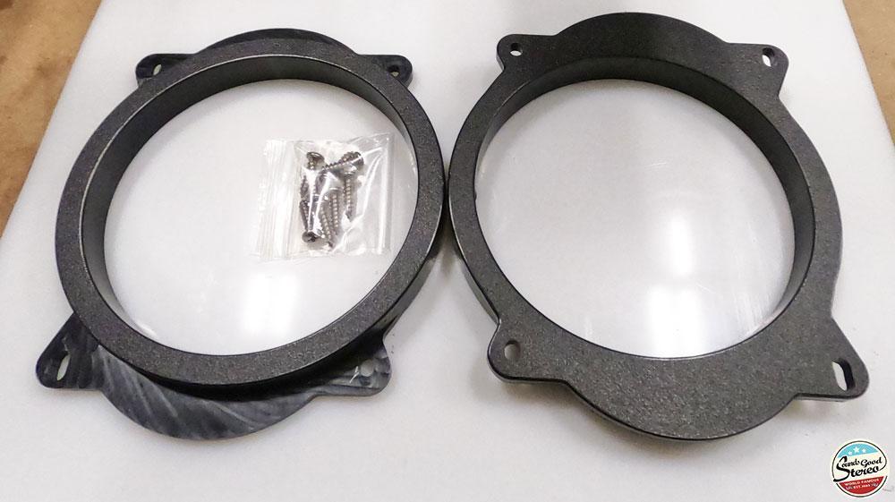 Custom Made Speaker Adapters - Front 6.5-inch Complete Kit - Compatible with 2012-2017 Toyota Camry/Avalon - Front 6.5-inch,Complete Kit