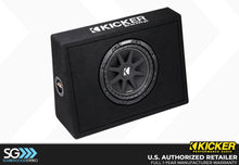 Load image into Gallery viewer, Kicker 43TC104 Comp Series 10-inch Thin Profile Loaded Subwoofer Enclosure - 4 Ohm Final