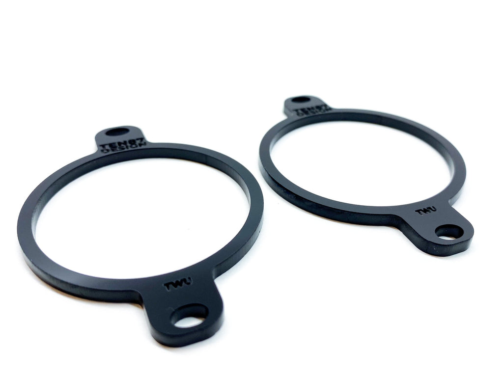 Custom Laser Cut Tweeter Adapters - Focal Integration TWU - Compatible with 2015+ Ford Vehicles - Focal Integration TWU