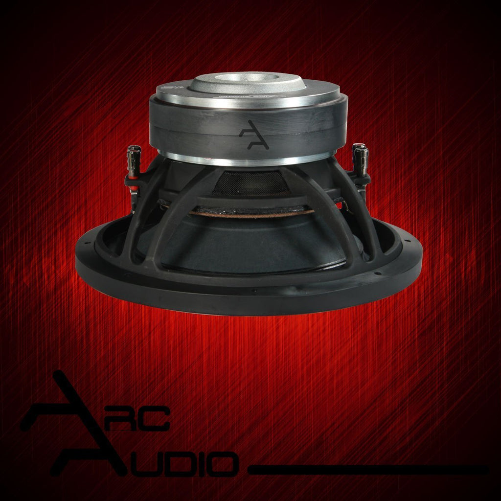 Arc Audio Black Series 12" Sound Quality Audiophile Subwoofer - Sounds Good Stereo Online
