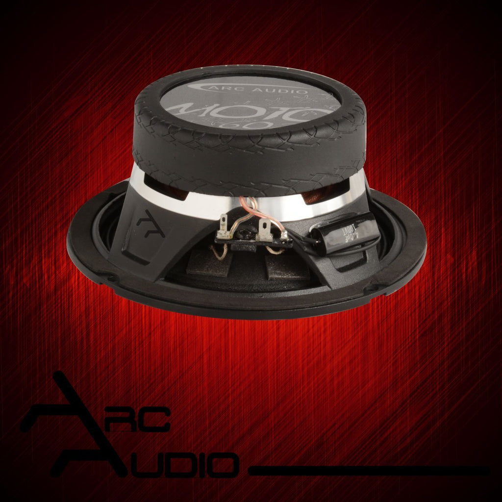 Arc Audio MOTO V2 Series 602 6.5" Marine & Motorcycle Coaxial Speakers - Sounds Good Stereo Online