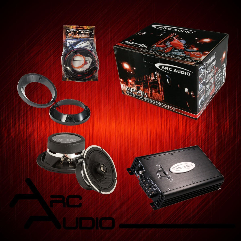 Arc Audio M.P.A.K. 6 Motorcycle Audio Upgrade Kit - Sounds Good Stereo Online