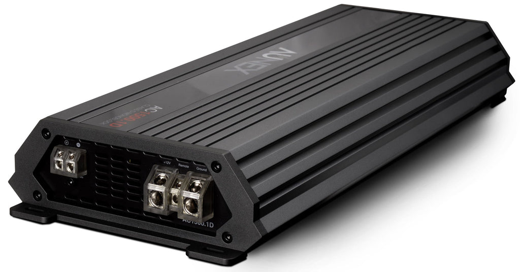 Aunex AC Series 1500.1D Class D 1-Channel Mono-Block 1500wrms Amplifier - Sounds Good Stereo Online