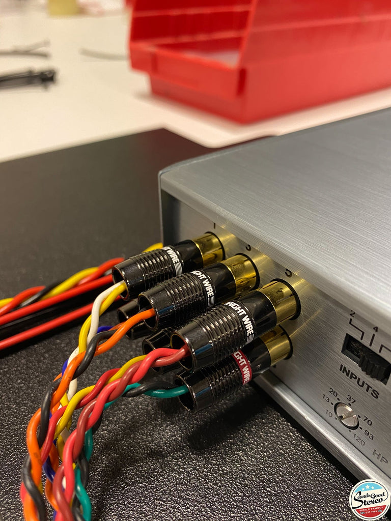 Custom 6ch Straightwire Soldered RCA Harness - Sounds Good Stereo Online