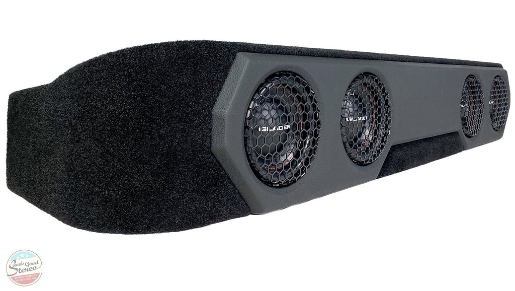 2015-2020 Ford F-Series SuperCrew Truck Custom Level 3 Subwoofer Enclosure Box (Including Raptor) - Sounds Good Stereo Online