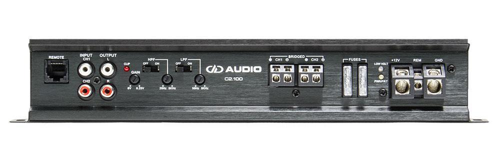 DD Audio C2.100 C-Series 2ch Performance Amplifier - Sounds Good Stereo Online