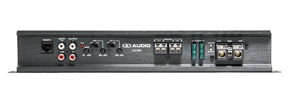 DD Audio C2.150 C-Series 2ch Performance Amplifier - Sounds Good Stereo Online