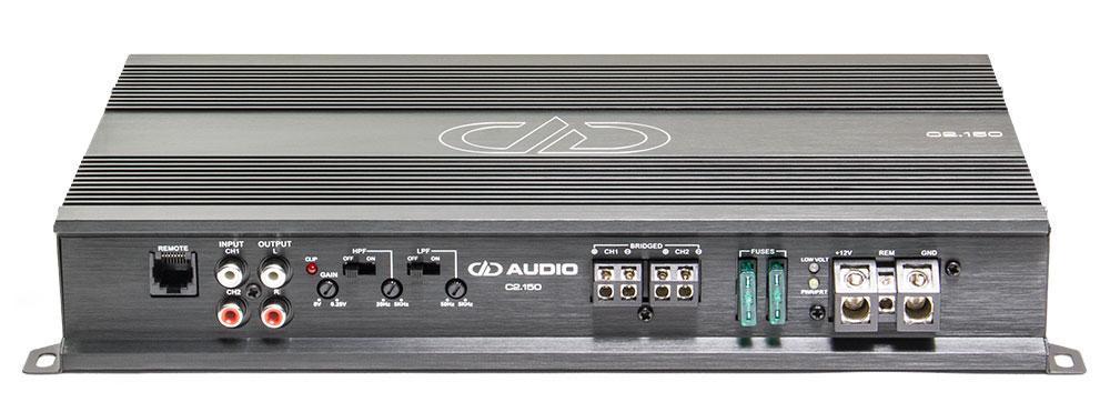 DD Audio C2.150 C-Series 2ch Performance Amplifier - Sounds Good Stereo Online