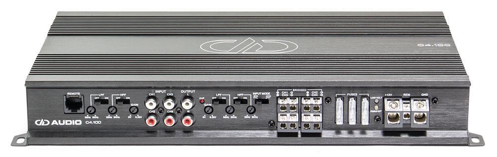 DD Audio C4.100 C-Series 4ch Performance Amplifier - Sounds Good Stereo Online
