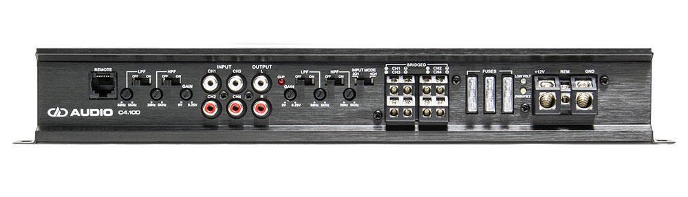 DD Audio C4.100 C-Series 4ch Performance Amplifier - Sounds Good Stereo Online
