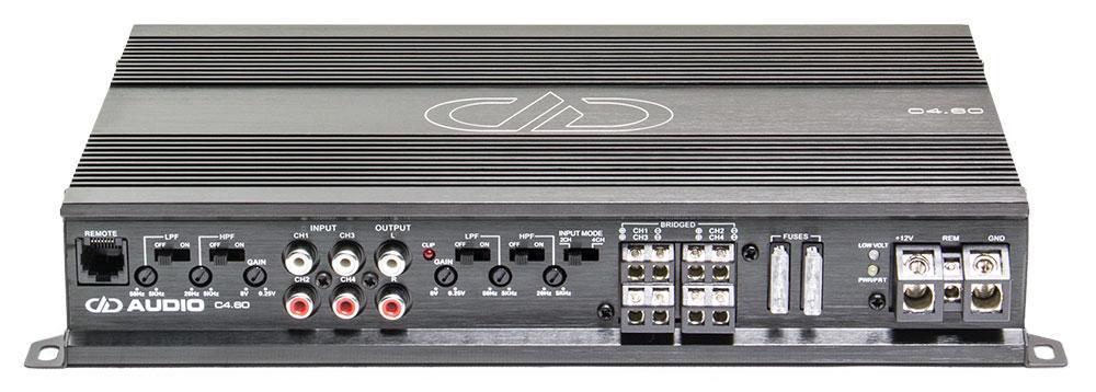 DD Audio C4.60 C-Series 4ch Performance Amplifier - Sounds Good Stereo Online