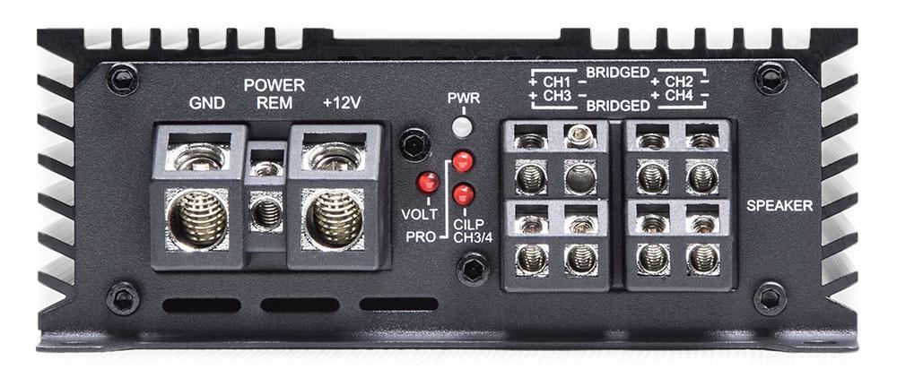 DD Audio D4.100 D-Series 4ch Compact High-Performance Amplifier - Sounds Good Stereo Online