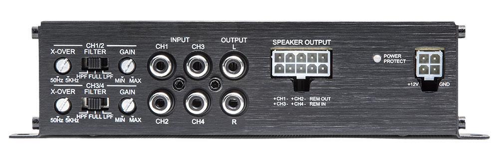 DD Audio D4.75 D-Series 4ch Compact High-Performance Amplifier - Sounds Good Stereo Online