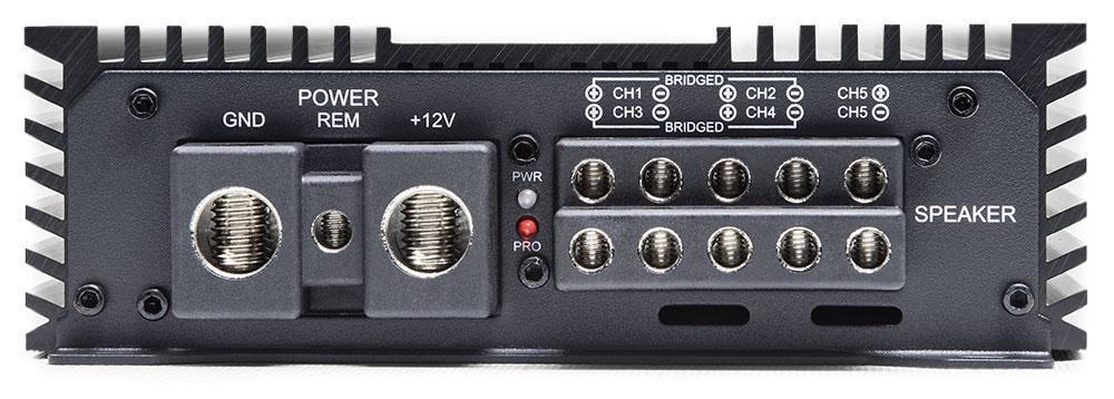DD Audio D5.1500 D-Series 5ch Compact High-Performance Amplifier - Sounds Good Stereo Online
