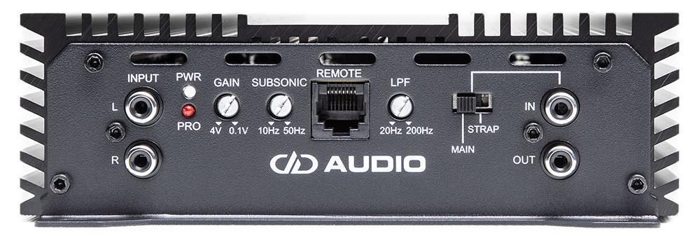 DD Audio DM1500a D-Series 1ch Monoblock Subwoofer Amplifier - Sounds Good Stereo Online