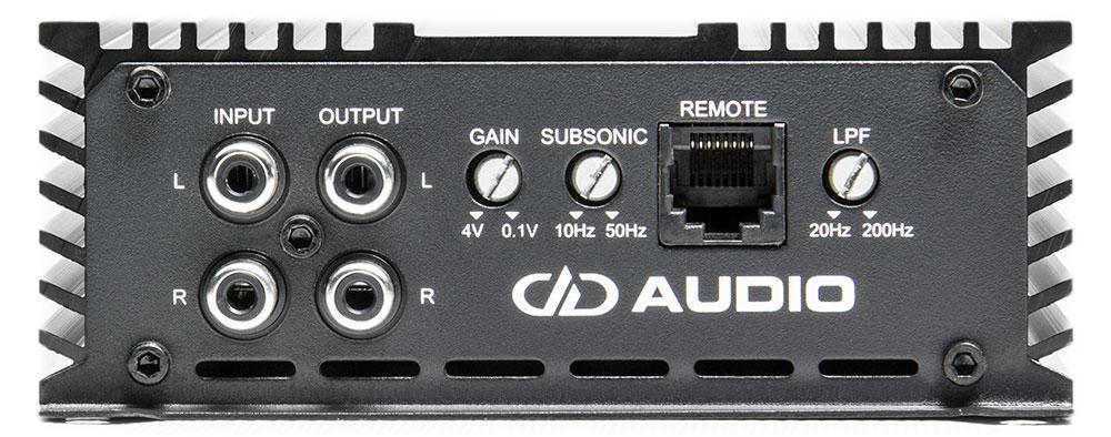 DD Audio DM500a D-Series 1ch Monoblock Subwoofer Amplifier - Sounds Good Stereo Online