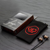 DD Audio DXB 1.1 In-Ear Wood Earbud Headphones