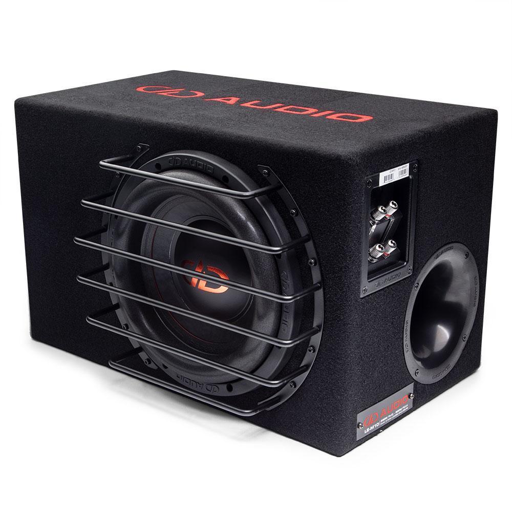DD Audio LE-M10D Loaded Subwoofer Enclosure with 10" Subwoofer - Sounds Good Stereo Online