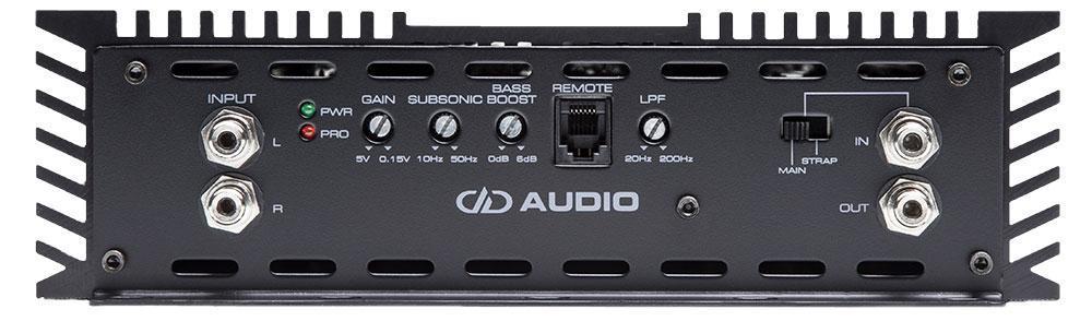 DD Audio M3c M-Series High-Performance Monoblock Subwoofer Amplifier - Sounds Good Stereo Online