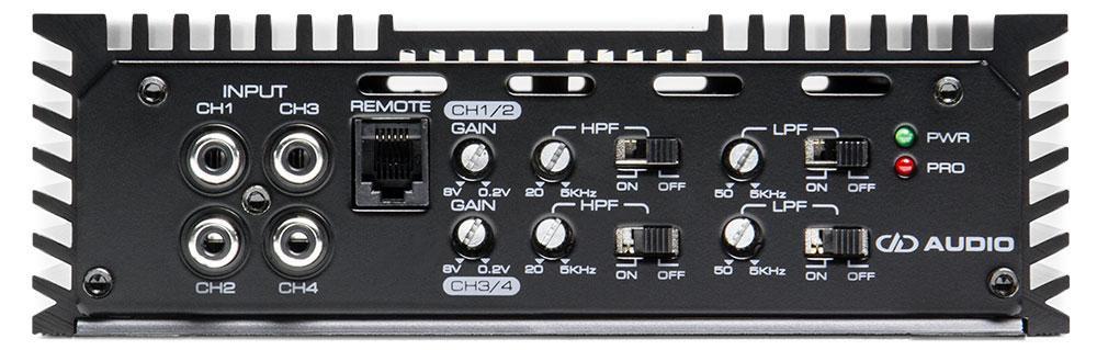 DD Audio SS4b High-Performance 4ch Amplifier - Sounds Good Stereo Online