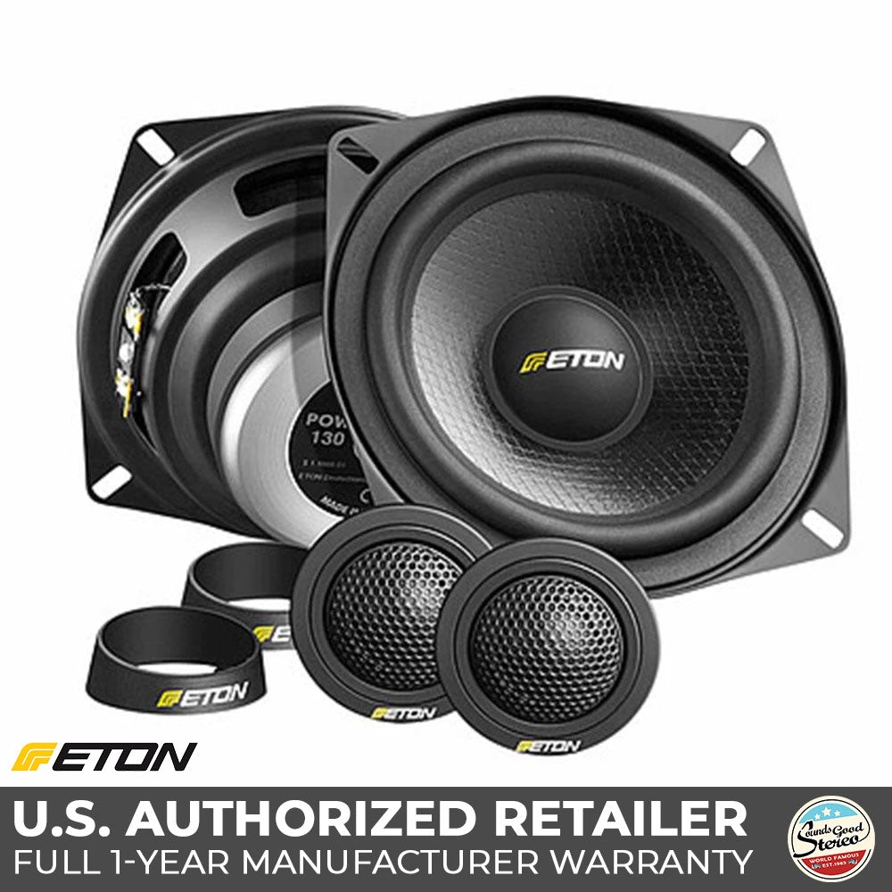 ETON POW Series 130.2 Compression 5.25-inch Component Speaker Kit - Sounds Good Stereo Online