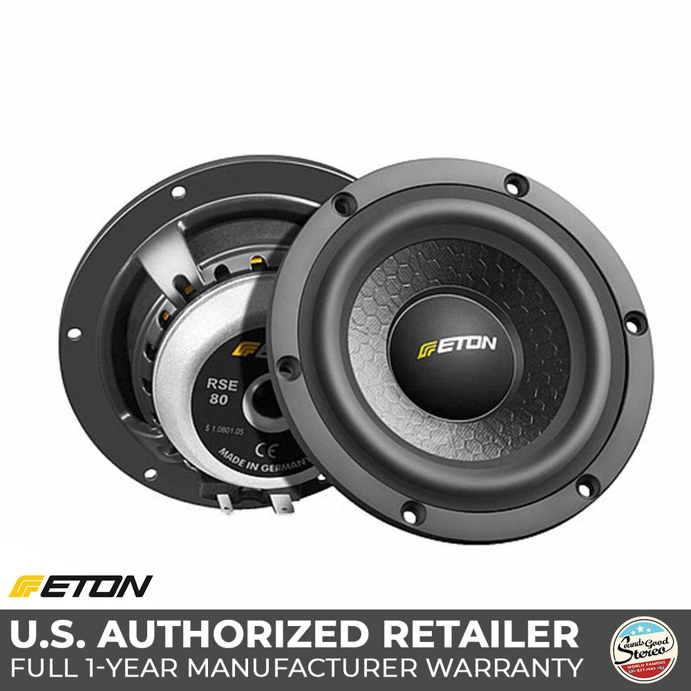 ETON RSE Series 80 Mid-Range Add-on Drivers (Sold in Pairs) - Sounds Good Stereo Online