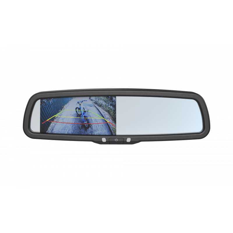 EchoMaster MRC-LP01CP Rear-View Mirror Back-Up Camera Kit - Sounds Good Stereo Online