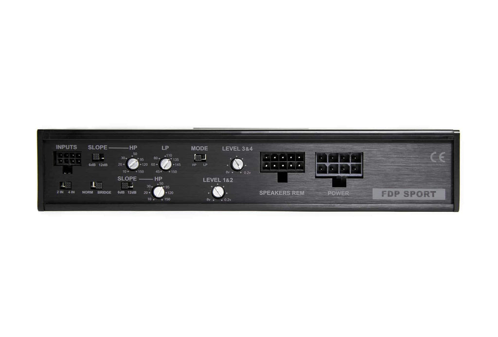 Focal FDP Sport Powersport Compact 4-channel Amplifier - Sounds Good Stereo Online