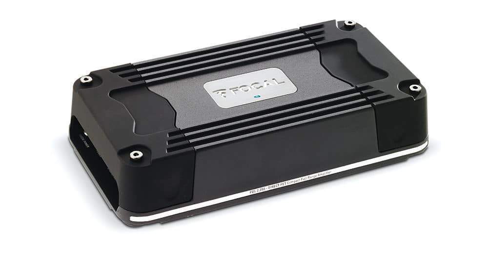 Focal FDS 2.350 Ultra-Compact 2-ch Class-D 360wrms Amplifier - Sounds Good Stereo Online