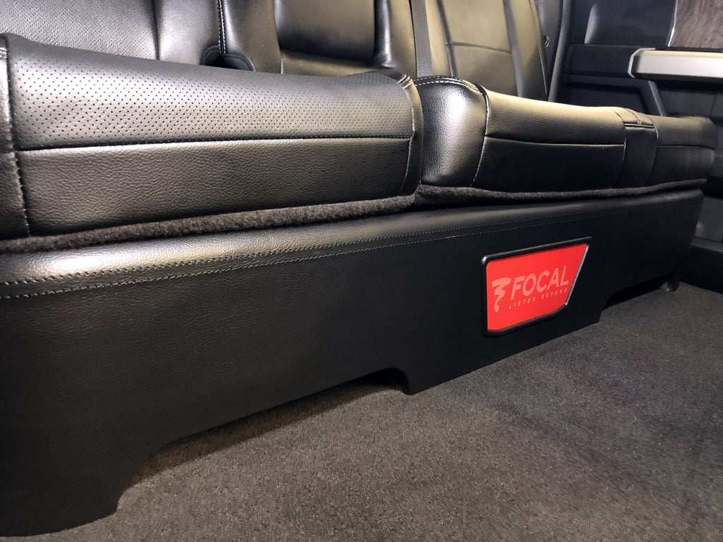 Focal FLAX Ford Dual 10 Ford Trucks Crew Cab Enclosure - Sounds Good Stereo Online