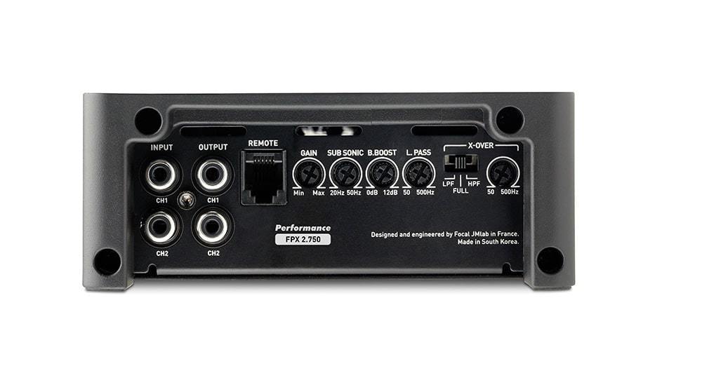 Focal FPX 2.750 High-Performance 770wrms Class-D 2-ch Amplifier - Sounds Good Stereo Online