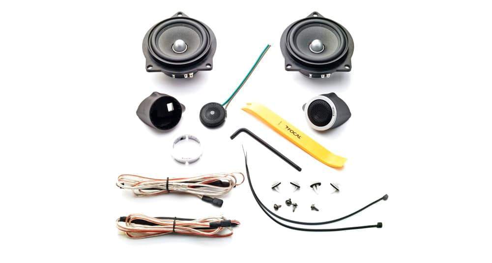 Focal IFBMW-S BMW 4-inch 2-Way Component Speaker Kit - Sounds Good Stereo Online