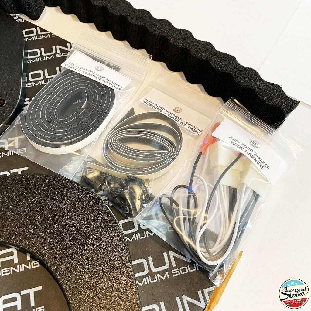 2018-2020 Ford Expedition Max Custom Speaker Adapters - Sounds Good Stereo Online