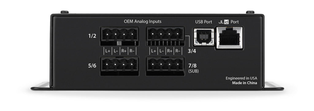 JL Audio FiX-82 OEM Integration DSP with Automatic Time Correction and Digital EQ