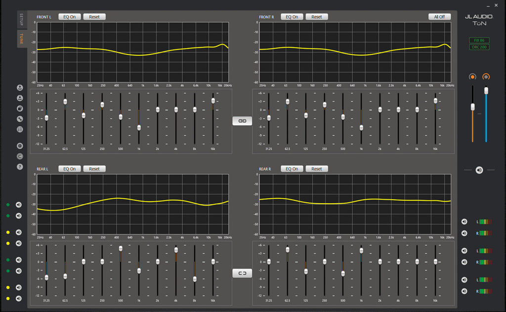 JL Audio FiX-86 OEM Integration DSP with Automatic Time Correction and Digital EQ