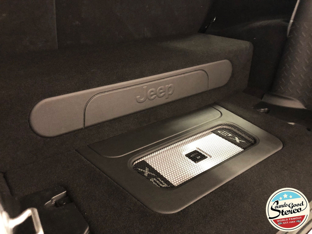 Jeep Wrangler JK (2007–2018) Custom Subwoofer Enclosure - Sounds Good Stereo Online