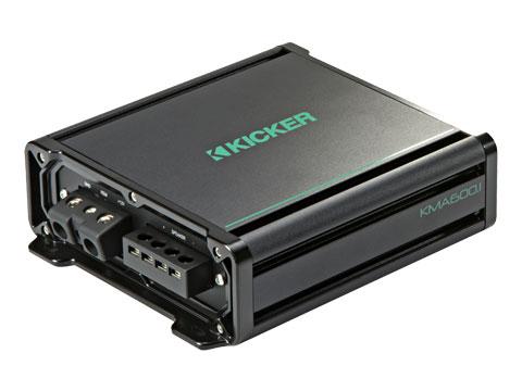 Kicker KMA600.1 KM Series 600-Watt Mono Subwoofer Marine Grade Amplifier - Sounds Good Stereo Online