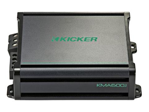Kicker KMA600.1 KM Series 600-Watt Mono Subwoofer Marine Grade Amplifier - Sounds Good Stereo Online