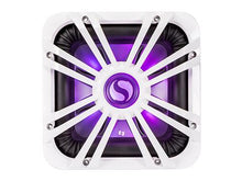 Load image into Gallery viewer, Kicker 11L710GLW LED 10-inch White Subwoofer Grille for Square Subwoofer 11S10L7 or 44L7S10
