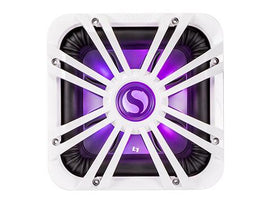 Kicker 11L710GLW LED 10-inch White Subwoofer Grille for Square Subwoofer 11S10L7 or 44L7S10